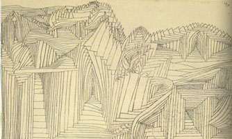Paul Klee, Rock Temple, 1925