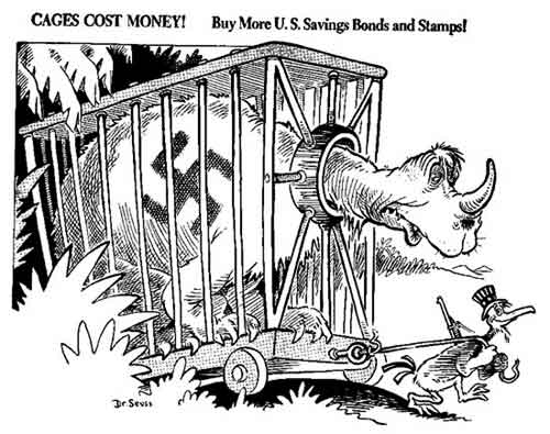 Cage the Nazis Cartoon