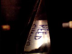 View of Reed Channel in Mouthpiece